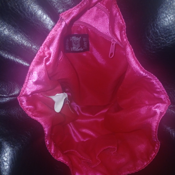 Metal Mulisha Women's Pink and Black Tote Bag - Picture 3 of 3